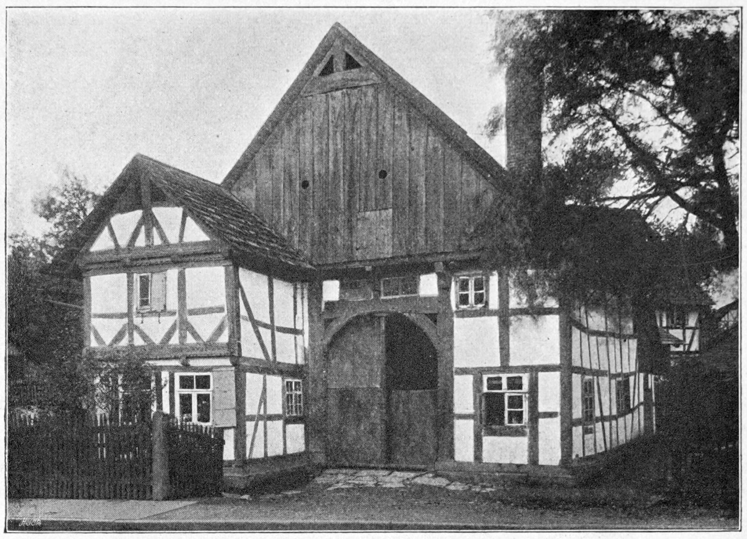 Abbildung 175. Scharfoldendorf, Hof Nr. 13 von 1660.